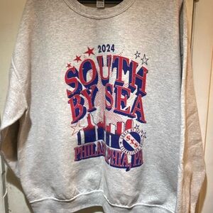Gray South By Sea Philadelphia XL Sweatshirt
